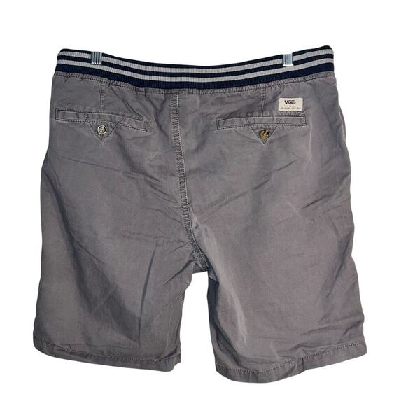 Vans Primary Volley II Grey Drawstring Cotton Shorts – Men’s Small - Picture 2 of 6